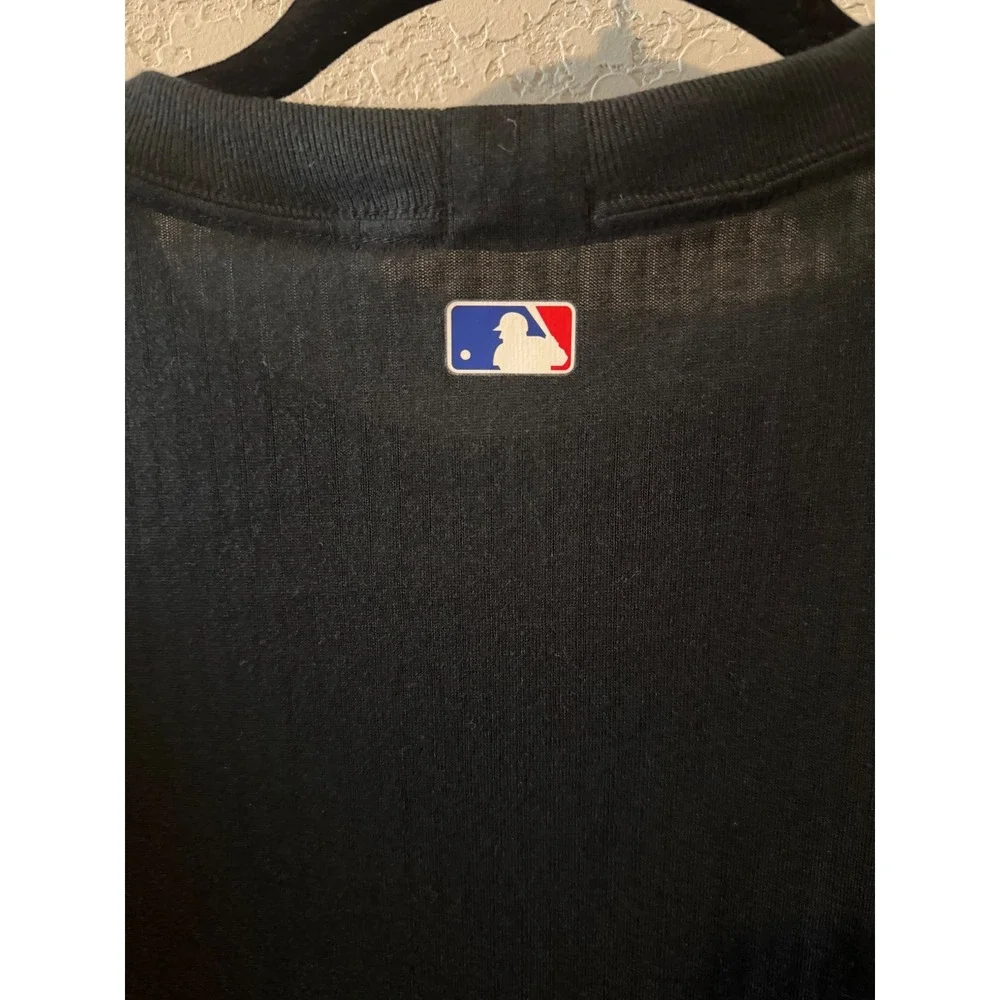 Nike Baseball Dri-FIT Shirt Mens XXL Long Sleeve Grey Black MLB Authentic Tee